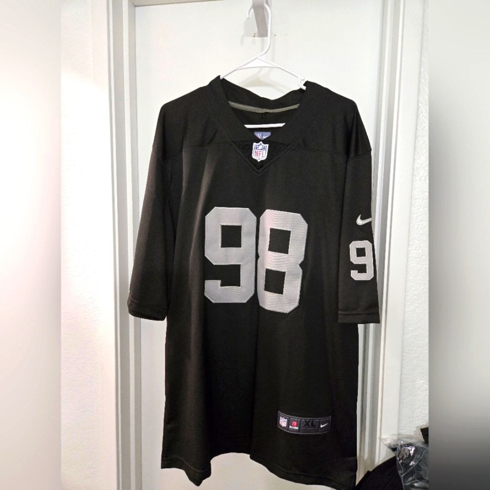 Nike Black and White Jersey